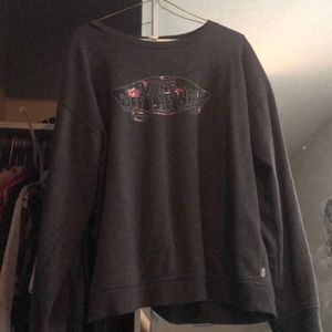 Vans floral sweatshirt